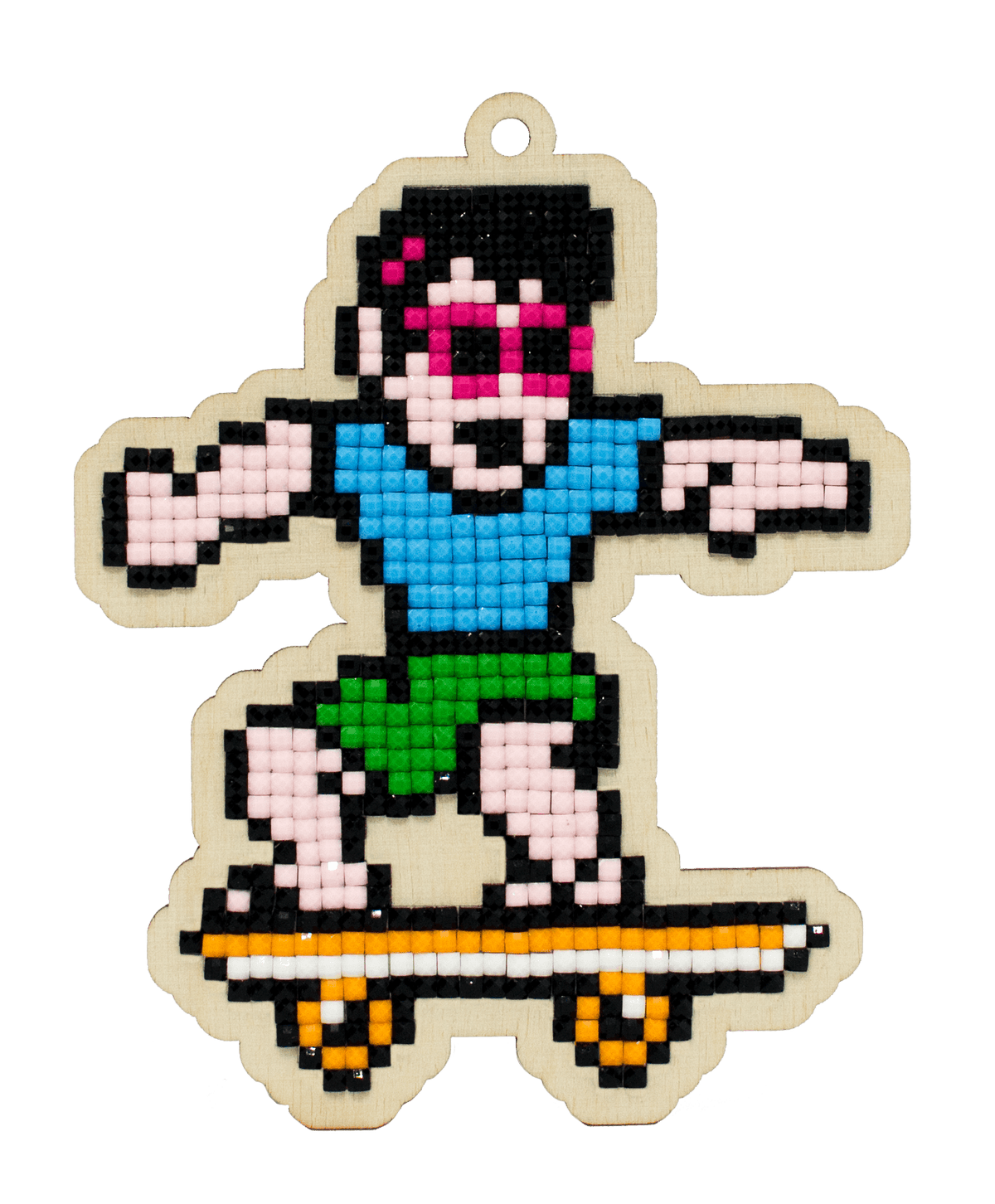 Skater CSw369 Diamond Painting on Plywood Kit-0