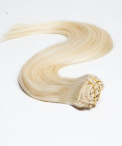 Extension Clip blond platine-0
