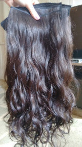 Wavy Weft Hair Extensions, 100 g Packet