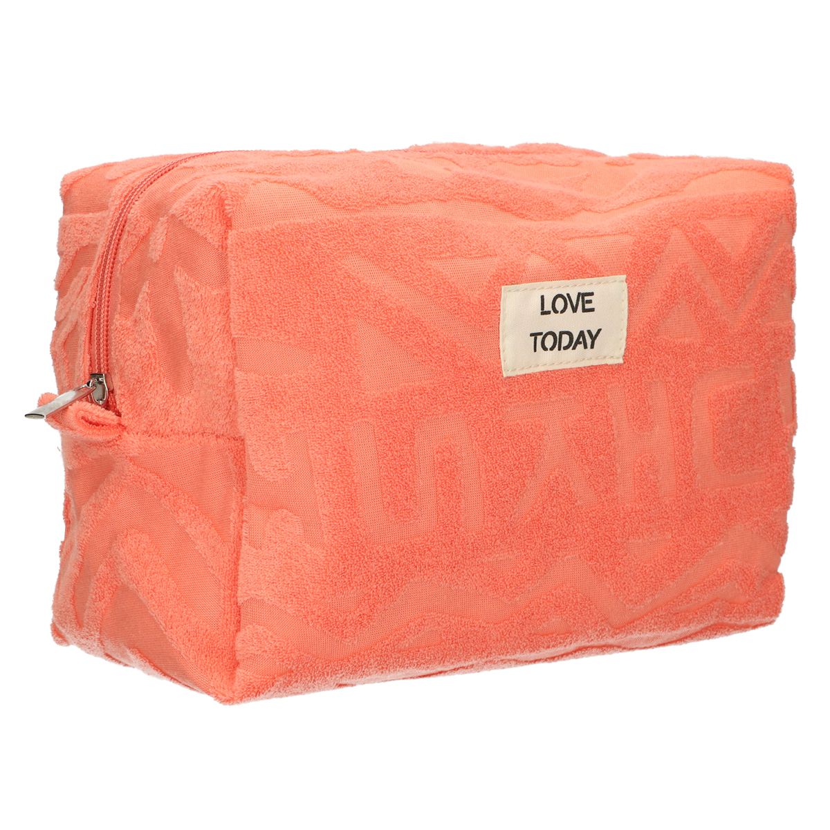Traveller Toilettas badstof sunny roze 21,5cm x 19cm-0