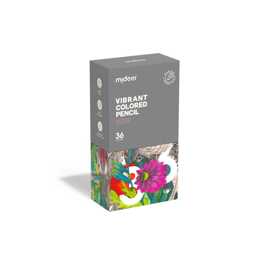 Vibrant Colored Pencil 36 Colors