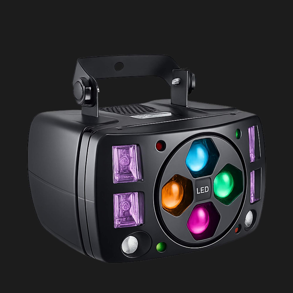 X25 Sound Active 4in1 Party Light 80W RGBW Laser Strobe for DJs-0