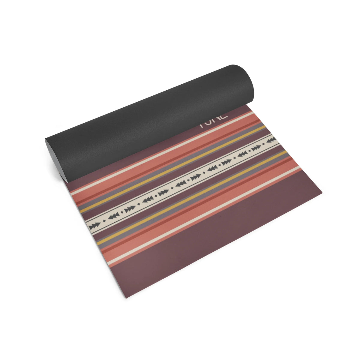 Yoga Mat | 6mm Thick | Striped | Non-Slip | Eco Friendly | Yune Yoga | Kim-2