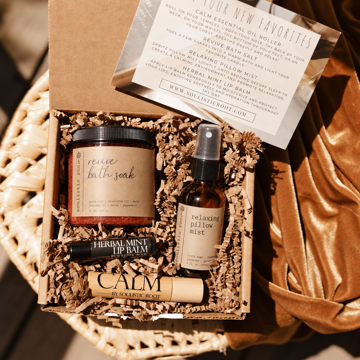 Calm Bath and Body Gift Set